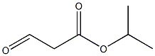 3-氧代丙酸异丙酯 结构式
