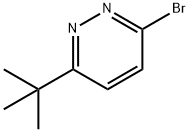 3-BroMo-6-(tert-butyl)pyridazine Structure