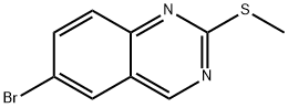 6-BroMo-2-(Methylthio)-quinazoline Struktur