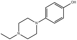 4-(4-Ethylpiperazin-1-yl)phenol 化学構造式