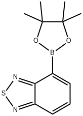 4-(4,4,5,5-TetraMethyl-1,3,2-dioxaborolan-2-yl)benzo[c][1,2,5]thiadiazole, 1088118-97-1, 结构式