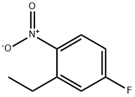 2-Ethyl-4-fluoro-1-nitrobenzene Struktur