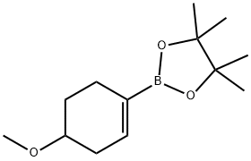 4-甲氧基环己烯-1-硼酸频哪醇酯, 1092938-92-5, 结构式
