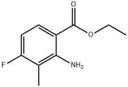 Ethyl 2-amino-4-fluoro-3-methylbenzoate Structure