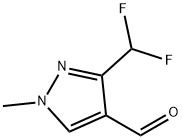 4-Formyl-3-(trifluoromethyl)-1-methyl-1H-pyrazole 化学構造式