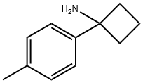 1-(4-Methylphenyl)cyclobutan-1-aMine hcl Structure