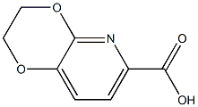 2,3-dihydro-[1,4]dioxino[2,3-b]pyridine-6-carboxylic acid Struktur