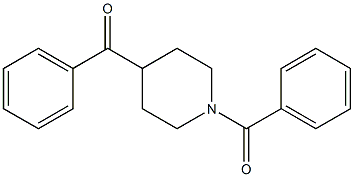 Piperidine-1,4-diylbis(phenylMethanone) Structure