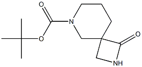 TERT-BUTYL 1-OXO-2,6-DIAZASPIRO[3.5]NONANE-6-CARBOXYLATE Struktur