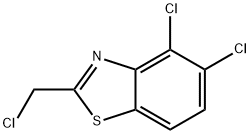 2-Chloromethyl-4,5-dichlorobenzothiazole Structure