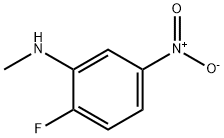 2-氟-N-甲基-5-硝基苯胺, 110729-51-6, 结构式