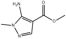 Methyl 5-aMino-1-Methyl-1H-pyrazole-4-carboxylate Structure