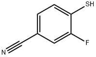 3-Fluoro-4-Mercaptobenzonitrile Struktur