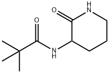N-(2-oxopiperidin-3-yl)pivalaMide Structure