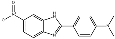 2-[4(-DiMethylaMino)phenyl]-5-nitrobenziMidazole, 95% Structure