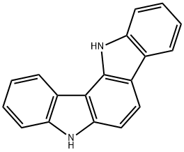 5H,12H-Indolo[3,2-a]carbazole Struktur