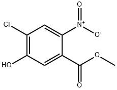 4-Chloro-5-hydroxy-2-nitrobenzoic Acid Methyl Ester Structure
