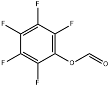 Pentafluorophenyl formate Struktur