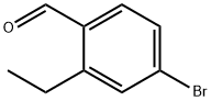 4-溴-2-乙基苯甲醛 结构式