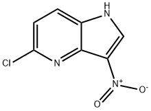 5-Chloro-3-nitro-4-azaindole Structure