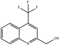 4-三氟甲基-2-羟甲基喹碄, 1116339-56-0, 结构式