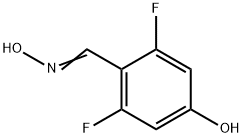 2,6-DIFLUORO-4-HYDROXYBENZALDEHYDE OXIME Structure