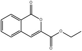 1-氧代-1H-异色烯-3-甲酸乙酯, 111686-63-6, 结构式