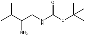 N-Boc-(2-aMino-3-Methylbutyl)aMine Struktur