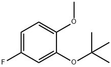 4-Fluoro-2-tert-butyloxyanisole Struktur