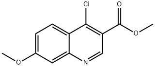 4-氯-7-甲基喹啉-3-甲酸甲酯, 1123169-50-5, 结构式