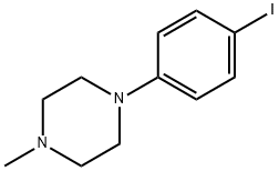1-(4-IODOPHENYL)-4-METHYLPIPERAZINE 结构式