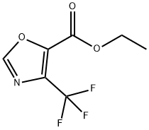 ethyl 4-(trifluoromethyl)-1,3-oxazole-5-carboxylate, 1126633-32-6, 结构式