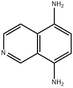 5,8-二氨基异喹啉, 1127-49-7, 结构式