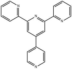 4'-(4-ピリジル)-2,2':6',2''-テルピリジン 化学構造式
