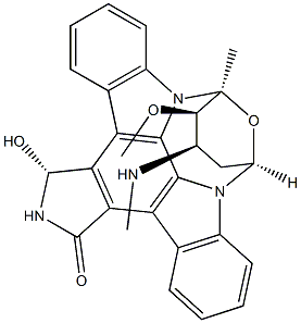 UCN-01, 112953-11-4, 结构式