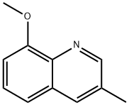 3-Methyl-8-Methoxylquinoline Struktur
