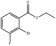 2-溴-3-氟苯甲酸乙酯 结构式