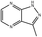 3-甲基-1H-吡唑并[3,4-B]吡嗪, 1131041-58-1, 结构式