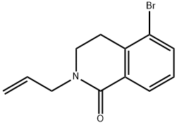 2-Allyl-5-broMo-3,4-dihydroisoquinolin-1(2H)-one Struktur