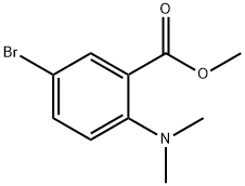 Methyl 5-broMo-2-(diMethylaMino)benzoate Structure