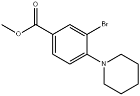 1131594-44-9 3-溴-4-(哌啶-1-基)苯甲酸甲酯