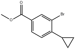 Methyl 3-broMo-4-cyclopropylbenzoate