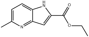 ethyl 5-Methyl-1H-pyrrolo[3,2-b]pyridine-2-carboxylate Struktur