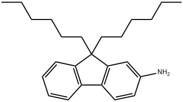2-AMino-9,9-dihexylfluorene Structure