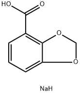 SodiuM 5-Methylbenzo[d][1,3]dioxole-4-carboxylate Struktur