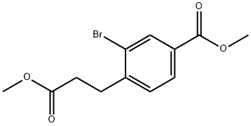1133314-10-9 3-溴-4-(3-甲氧基-3-氧代丙基)苯甲酸甲酯