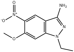 1133430-76-8 1-乙基-6-甲氧基-5-硝基-1H-吲唑-3-胺