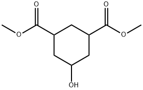 5-羟基-环己烷-1,3-二羧酸 二甲酯 结构式