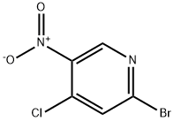 2-溴-4-氯-5-硝基吡啶, 1137475-57-0, 结构式