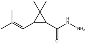 2,2-DiMethyl-3-(2-Methyl-1-propenyl)cyclopropanecarbohydrazide Structure